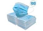 GB/T 32610-2016 Certified 3 Ply Disposable Face Mask (100 Pack)